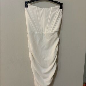 Windsor Cream Strapless Dress